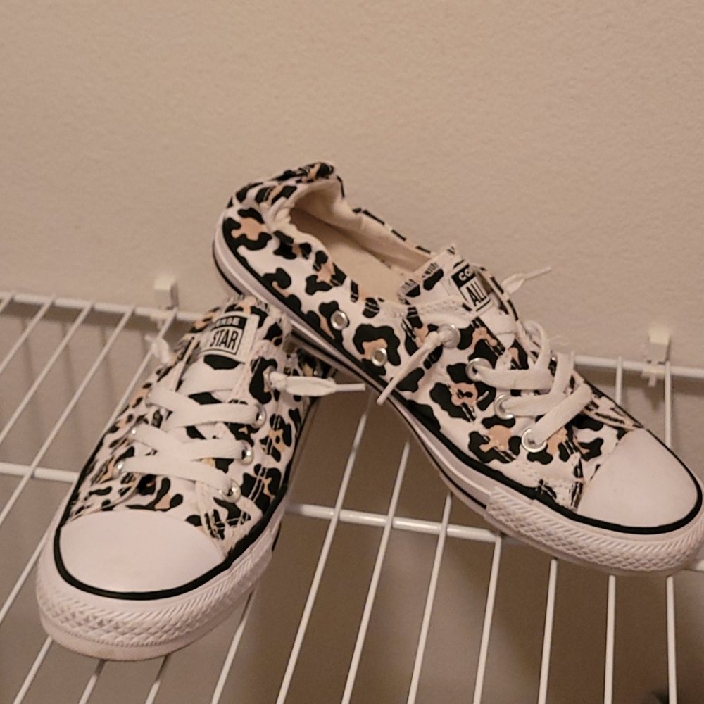 Converse Leopard Shoreline sneakers